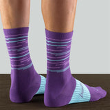 Linear Socks-Purple-06